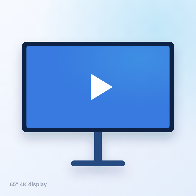 65" 4K meeting-room display