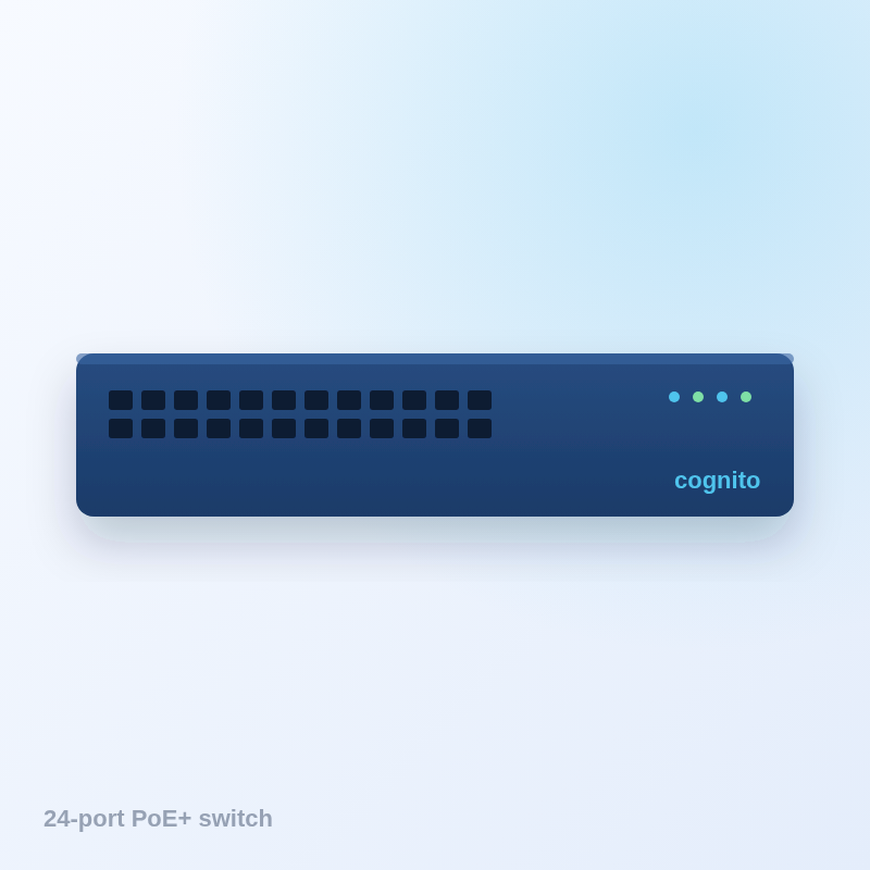 Cognito Pro 24-port Gigabit PoE+ managed switch